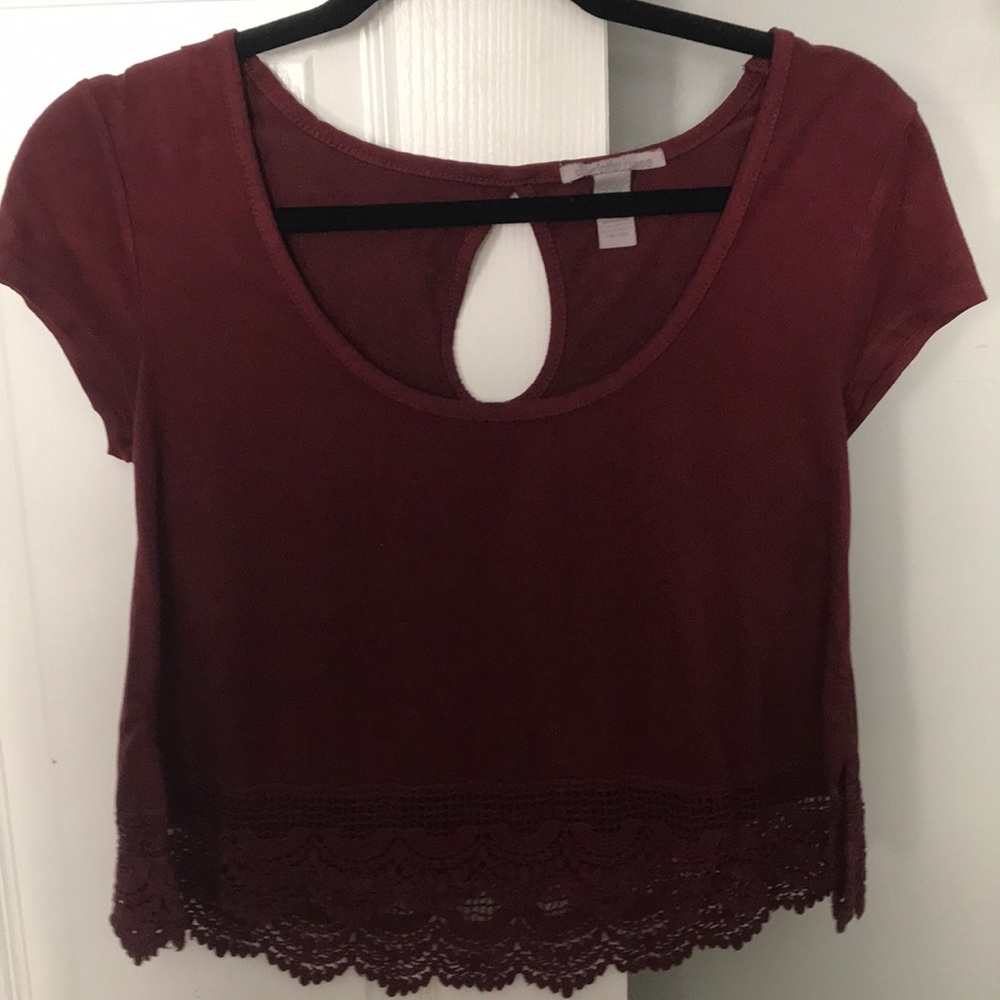 Super cute and comfortable flowy crop top